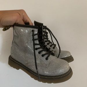 Sparkly Kids Dr Martens Boots